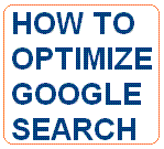 how to optimize google search