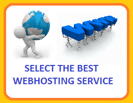 select the best webhosting service