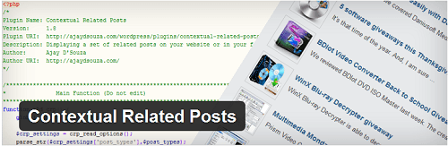 contextual related post wordpress plugin