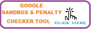 Google Sandbox and Penalty Checker Tool Link
