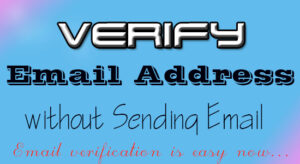 verify email address