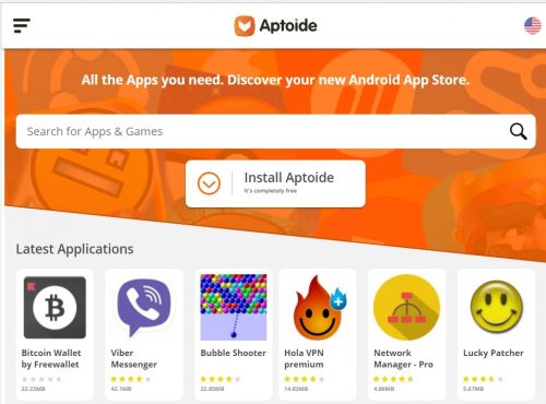 aptoide android market Google Play Store Alternative