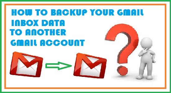 backup Gmail email data to another gmail account online
